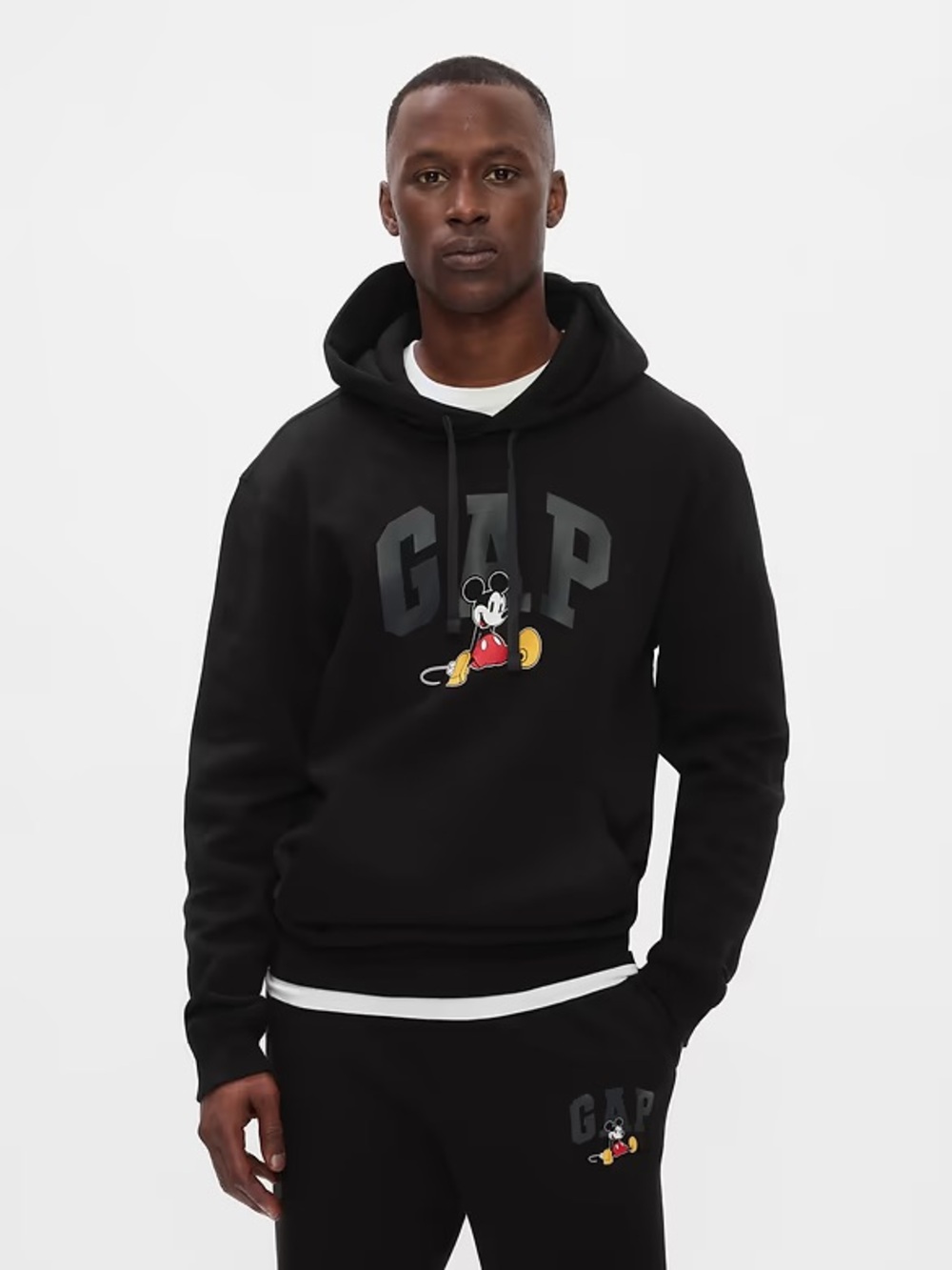 Gap × Disney Men’s Relaxed Gap Logo Hoodie. Sz L